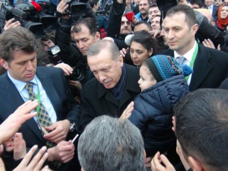 Viyanalı Türklerden Erdoğan’a sevgi gösterisi