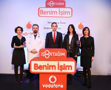Vodafone Türkiye'den meslek gruplarına özel proje