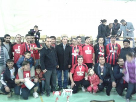 Voleybol turnuvası sona erdi