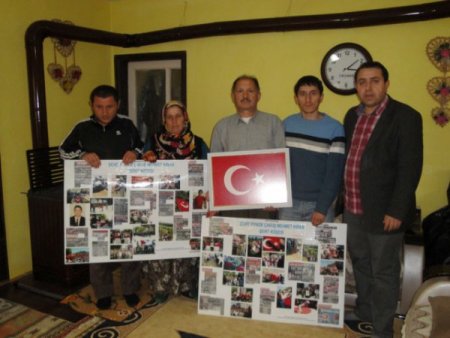 'www.terorsehitleri.com' sitesi yöneticilerinden şehit ailesine ziyaret