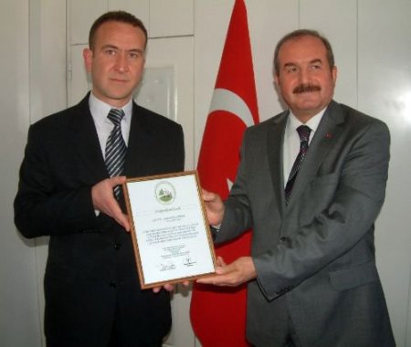 Yaban Hayatını Koruyanlara Teşekkür Belgesi Verildi