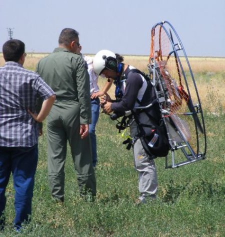 Yaban Koyunları Havadan Sayılmaya Başlandı