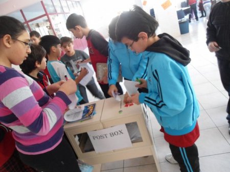 Yabancı dil eğitiminde posta kutusu uygulaması