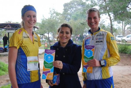 Yabancı oryantiring sporcularına Mersin 2013 Akdeniz Oyunları tanıtıldı