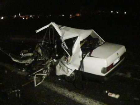 Yağmurun kayganlaştırdığı yolda kaza: 2 ölü, 2 yaralı