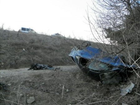 Yaklaşık 50 Metre Uçan Araçta 1 Kişi Öldü, 3 Kişi Yaralandı