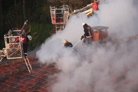 Yalı yangınından objektiflere yansıyanlar