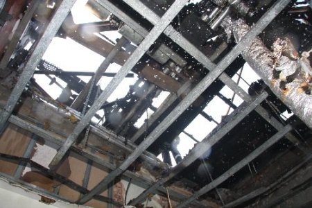 Yalı yangınından objektiflere yansıyanlar