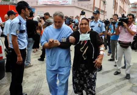 Yangın Çıkan Hastanede Doğum Heyecanı