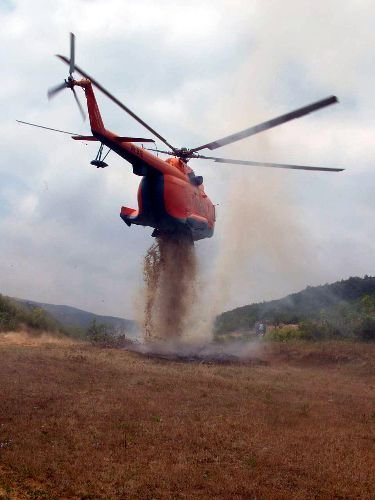 Yangın Helikopteri 1 Temmuz'da Bursa'da