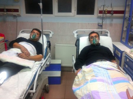 Yangına müdahale eden 4 itfaiyeci hastanelik oldu