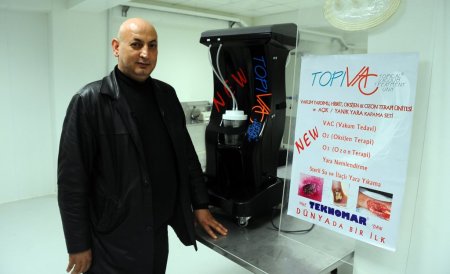 Yanık ve yaraları çabuk iyileştiren cihaz geliştirildi