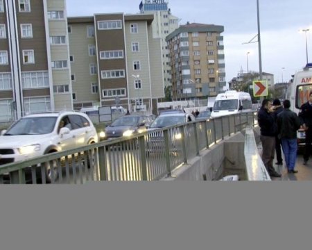 Yaptığı kazaya kendisi de inanamadı!