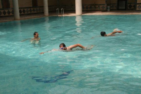 Yarıyıl Tatilinde Sarıkayalı Kaplıca İşletmecilerinin Yüzü Güldü