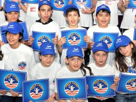 Yarıyıl tatilinde ‘uzaya’ gittiler