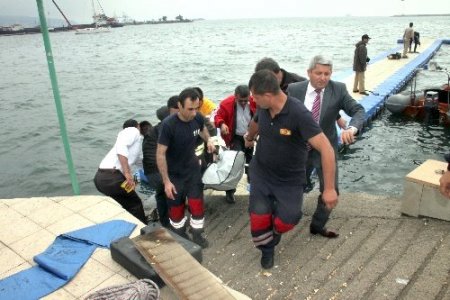 Yaşlı adamın cesedi 50 dakika sonra çıkarıldı