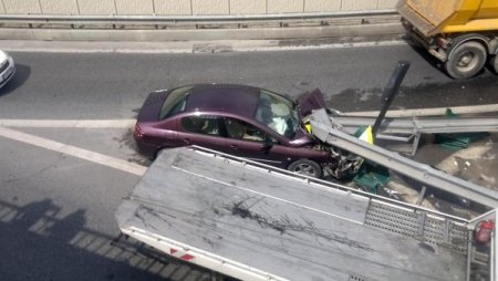 Yaşlı Çift, Hurdaya Dönen Otomobilden Sağlam Çıktı