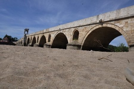 Yatağına sığmayan Meriç Nehri susuz kaldı