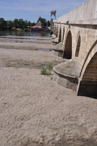 Yatağına sığmayan Meriç Nehri susuz kaldı