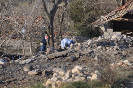 Yayladağı'nda patlama