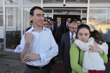 Yayladere Kaymakamı trafik kazası geçirdi