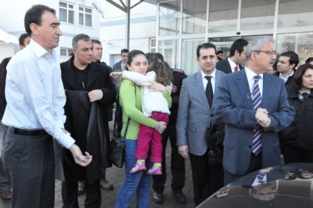 Yayladere Kaymakamı trafik kazası geçirdi