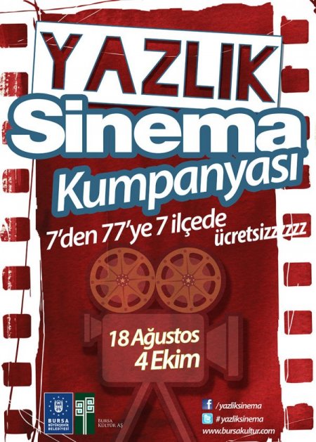 Yazlık sinemalara vatandaş ilgisi