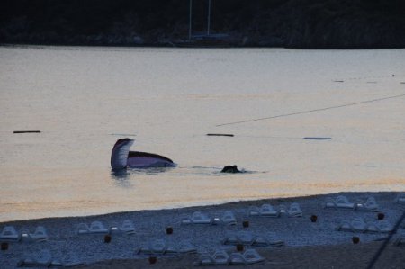 Yedek Paraşütünü Açan İranlı Pilot Denize Düştü
