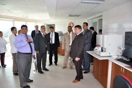 Yemen Sağlık Bakanlığı heyeti Manisa'da incelemelerde bulundu