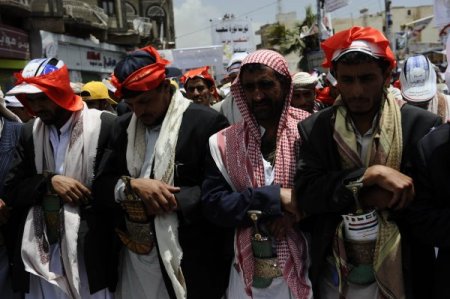 Yemen'de Protestolar
