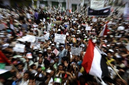 Yemen'de Protestolar