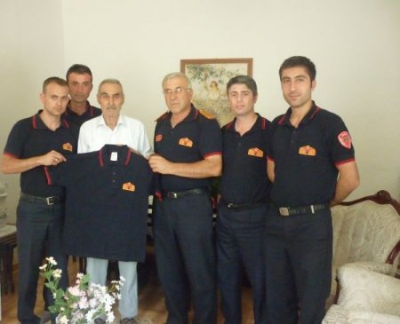 Yeni İtfaiye Erlerinden Emekli İtfaiyeciye Vefa