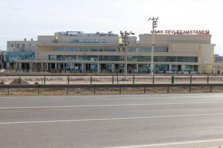 Yeni Uşak Devlet Hastanesi çevresi asfaltlaması tamamlandı