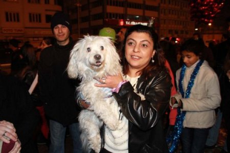 Yeni yıla Bursaspor tezahüratları ile girdiler