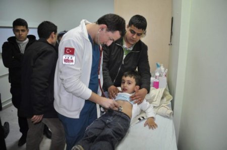 Yeni yıla çalışarak girdiler