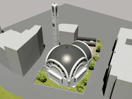 Yenilenen Demirtaş Camii'nin temeli atıldı