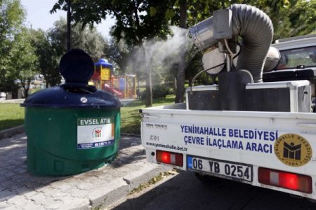 Yenimahalle'de çöp konteynerleri yer altına taşınıyor