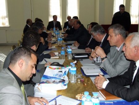 Yerköy’de ilçe milli eğitim müdürleri bir araya geldi