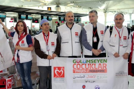 Yeryüzü Doktorları, bu kez Moritanya'ya yardıma koştu