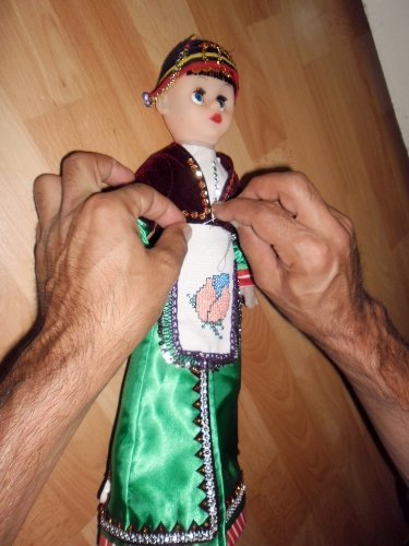 Yeşil duvak kültürü kaybolmasın diye bebeklerde yaşatıyor