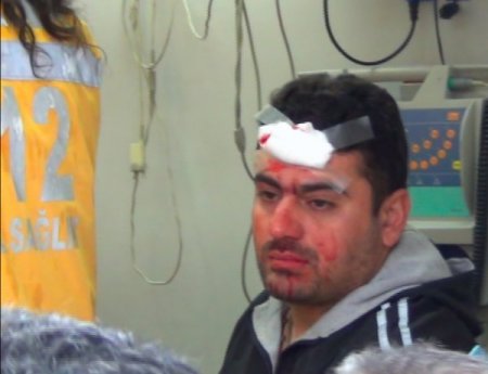 Yeşil sahada şiddet: 2 yaralı