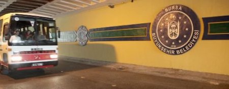 Yeşil Tüp Geçidi Rölyeflerle Süslendi