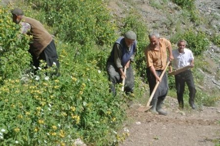 Yeşildere halkı yol bekliyor