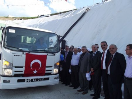Yeşilırmak Vadisinin Katı Atık Tesisi, Törenle Hizmete Açıldı
