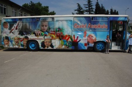 Yıldırım Belediyesi'nin Temin Ettiği Otobüs, Mobil Anaokulu Olacak