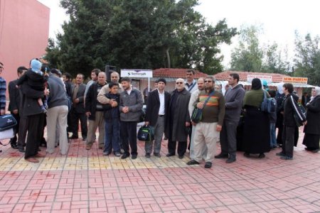 Yılın ilk umre kafilesi dualarla uğurlandı