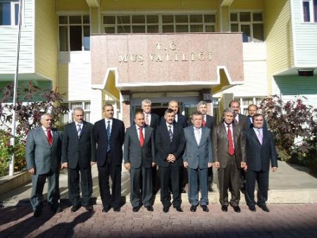 Yök Başkanı Özcan Alparslan Üniversitesi'nde Temel Atma Törenine Katıldı