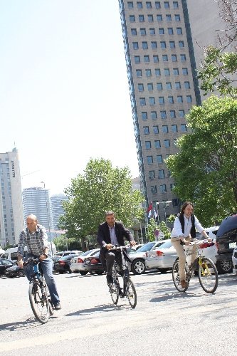 'Yol yapılırsa Beylikdüzü'nden Maslak'a bisikletle gidilebilir'