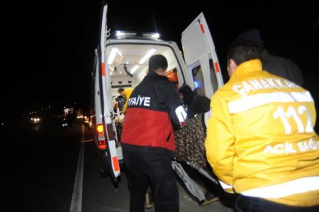 Yolcu minibüsü kaza yaptı: 18 yaralı