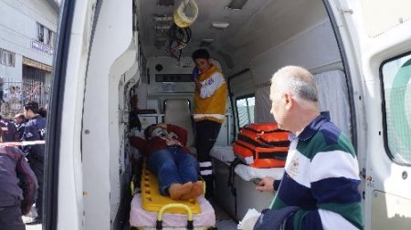 Yolcu minibüsü yan yattı: 16 yaralı (2)